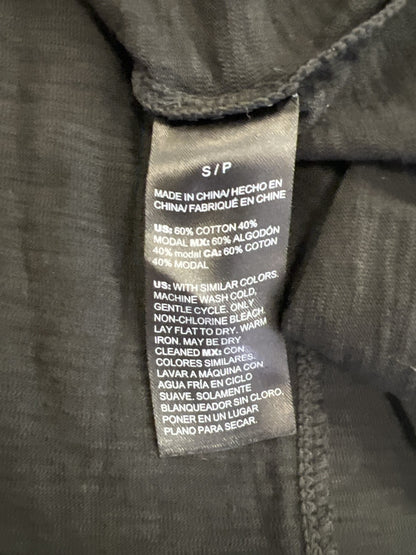 White House Black Market Women’s Black Sleeveless T-Shirt - S