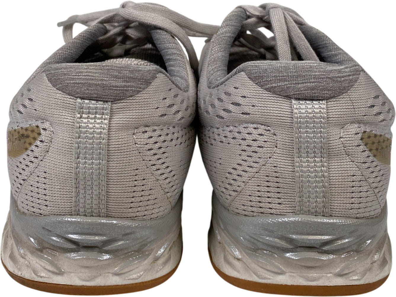 New Balance Women’s Gray Fresh Foam Lace Up Athletic Sneakers - 9.5