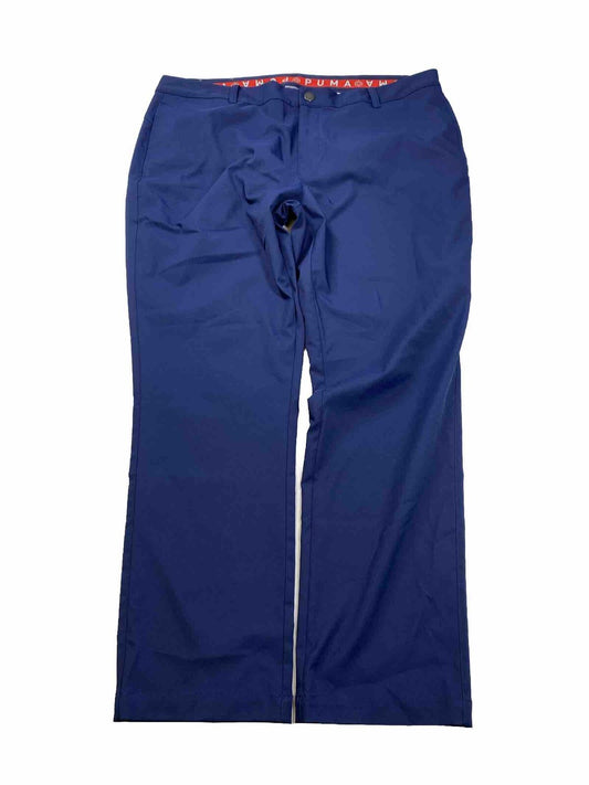 Puma Men's Blue Activewear Golf Pants - 40X32