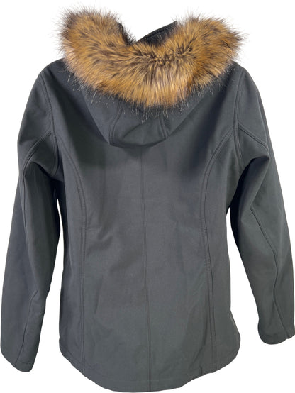 Eddie Bauer Women’s Black Full Zip Soft Shell Jacket - M