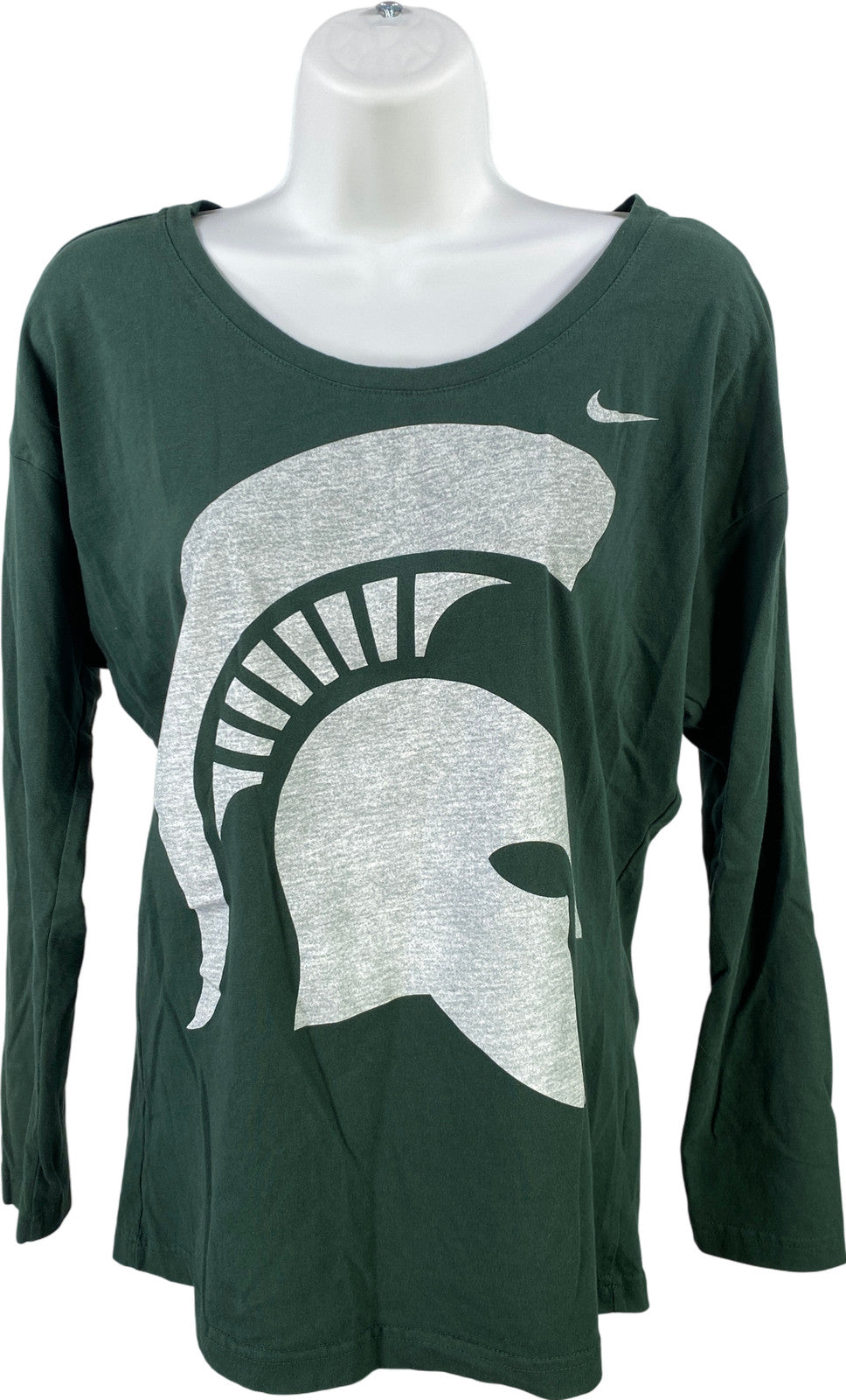 Nike Women’s Green Michigan State Spartans Long Sleeve T-Shirt - XS