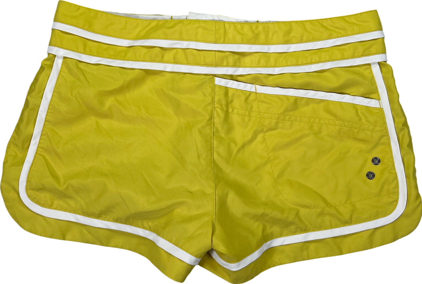 Athleta Women’s Yellow Longboard Swim Shorts - 8
