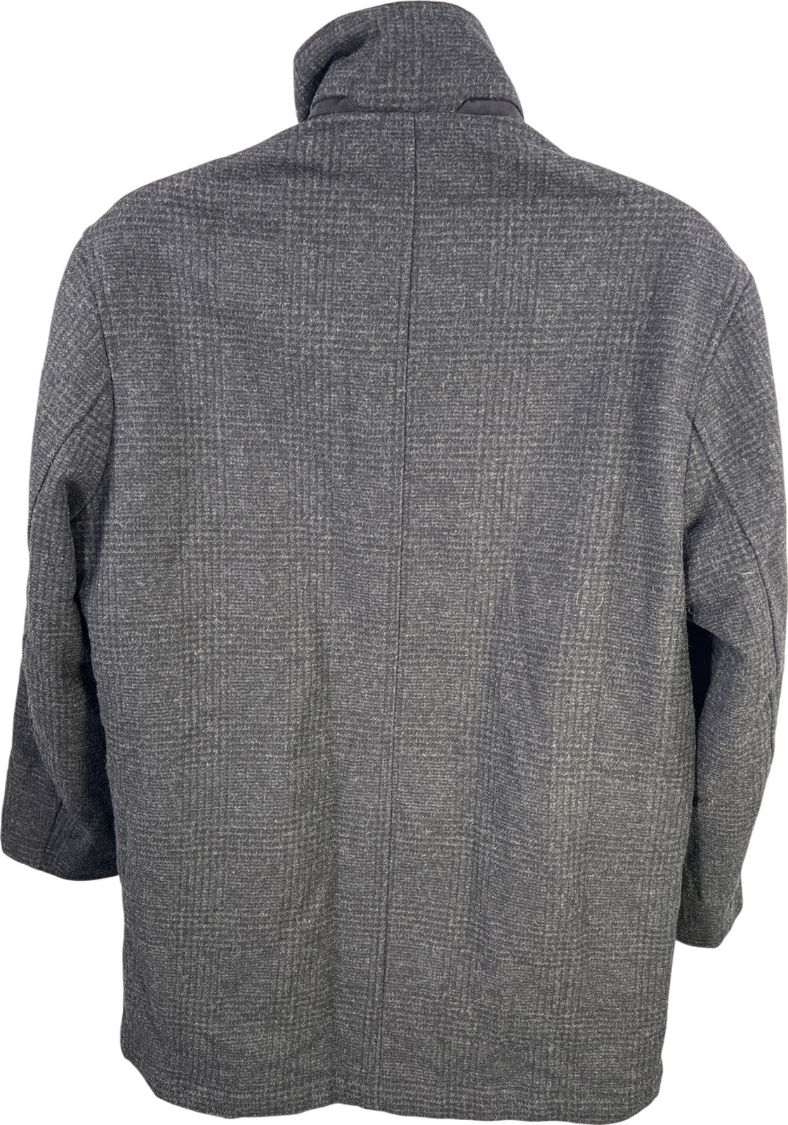 Jos A Bank Men’s Black Wool Blend Full Zip Dress Jacket - L