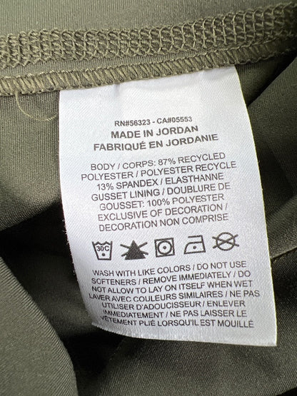 Nike Women's Green High Waisted 7/8 Athletic Leggings - XL