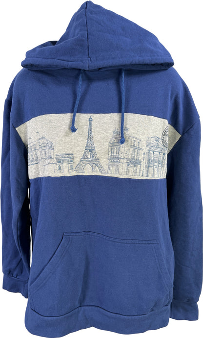Disney World Women’s Blue Epcot France Long Sleeve Sweatshirt - S