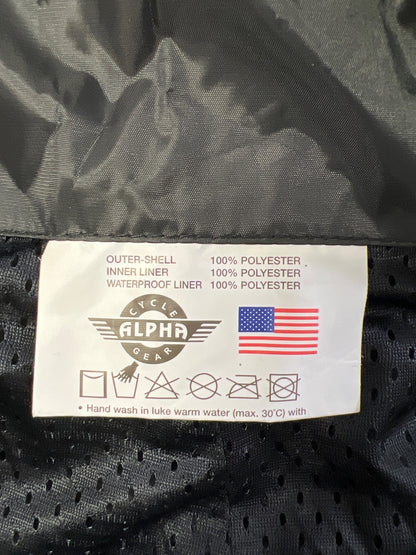 Alpha Cycle Gear Women’s Black Air Series Padded Full Zip Motorcycle Jacket - 2X