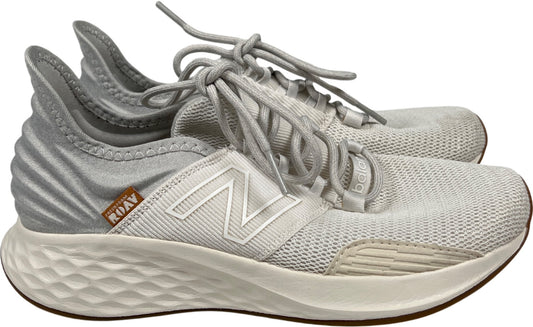 New Balance Women’s White Fresh Foam Roav Lace Up Athletic Shoes - 6.5