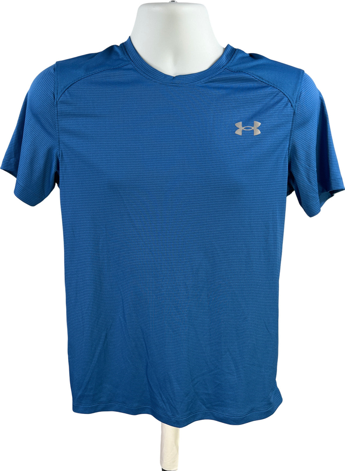 Under Armour Men’s Blue Fitted Coolswitch Short Sleeve Athletic Shirt - S