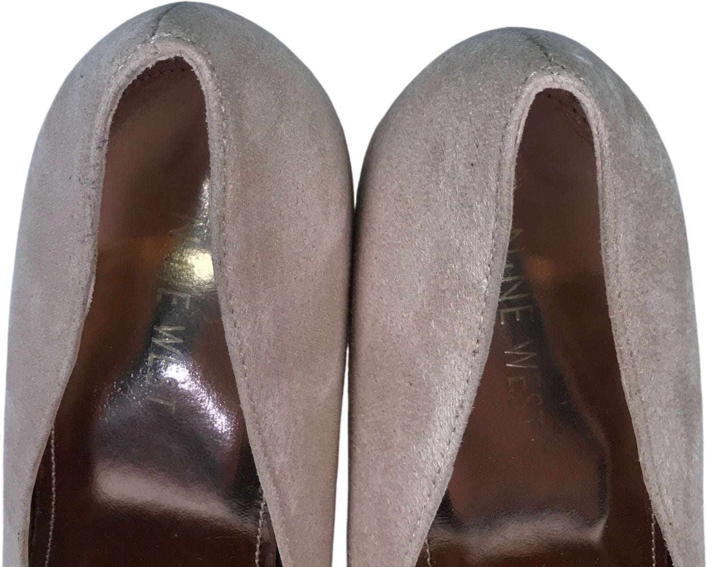 Nine West Women’s Women’s Beige Rhinestone Tunips Pump Heels - 8.5