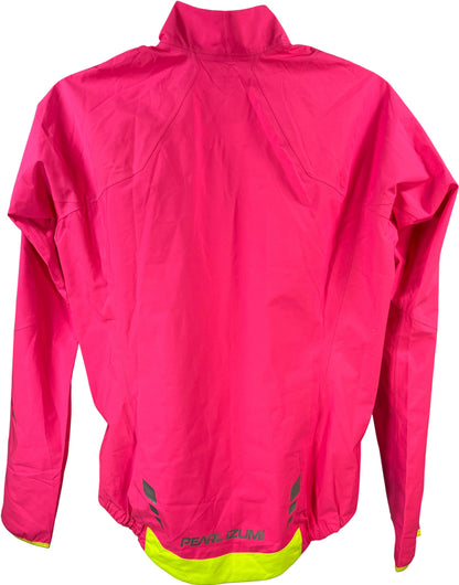 Pearl Izumi Men’s Pink Pro Aero Windbreaker Packable Biking Jacket - L