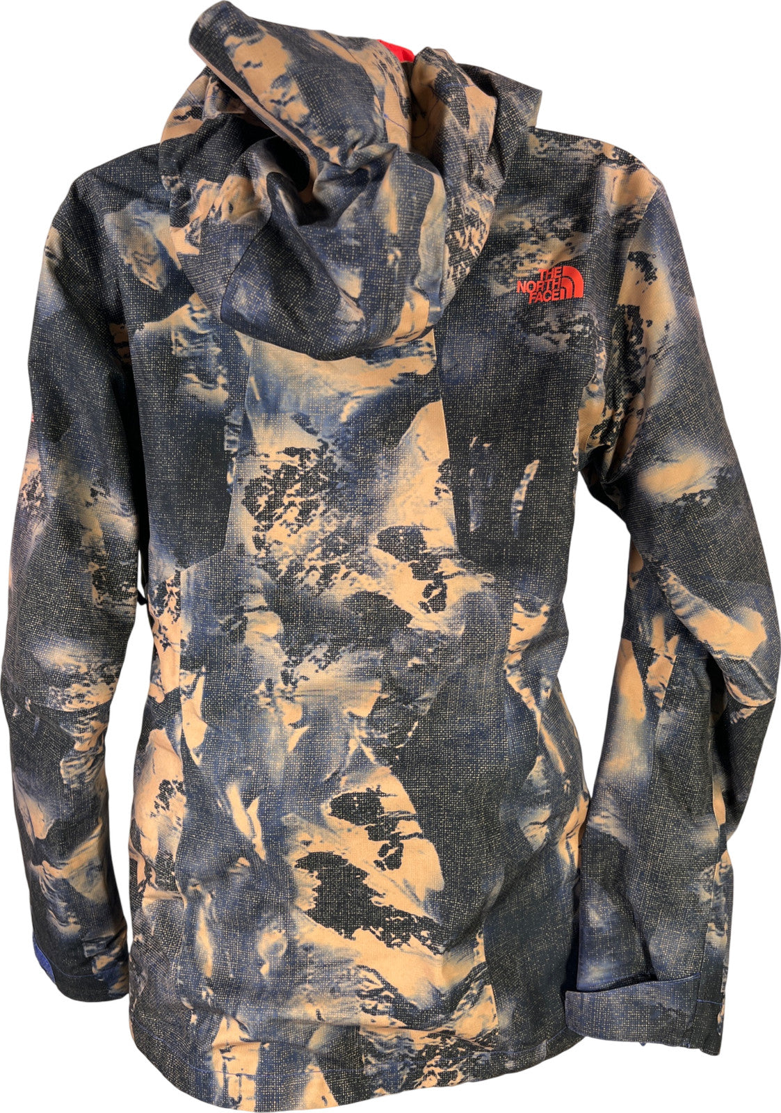 The North Face Women’s Blue/Beige NFZ Steep Summit Winter Ski Jacket - XS