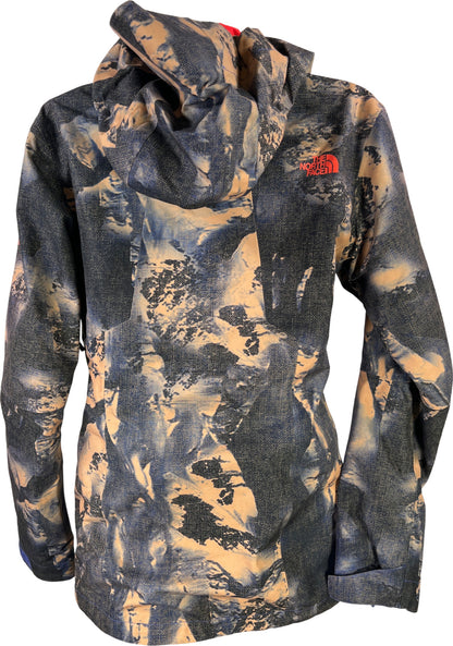 The North Face Women’s Blue/Beige NFZ Steep Summit Winter Ski Jacket - XS
