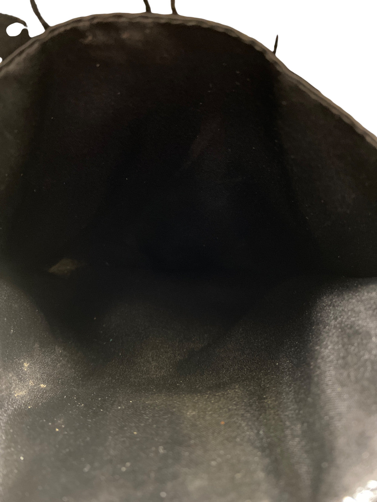 Coach Women’s Black Canvas Signature Print Stripe Small Crossbody Purse