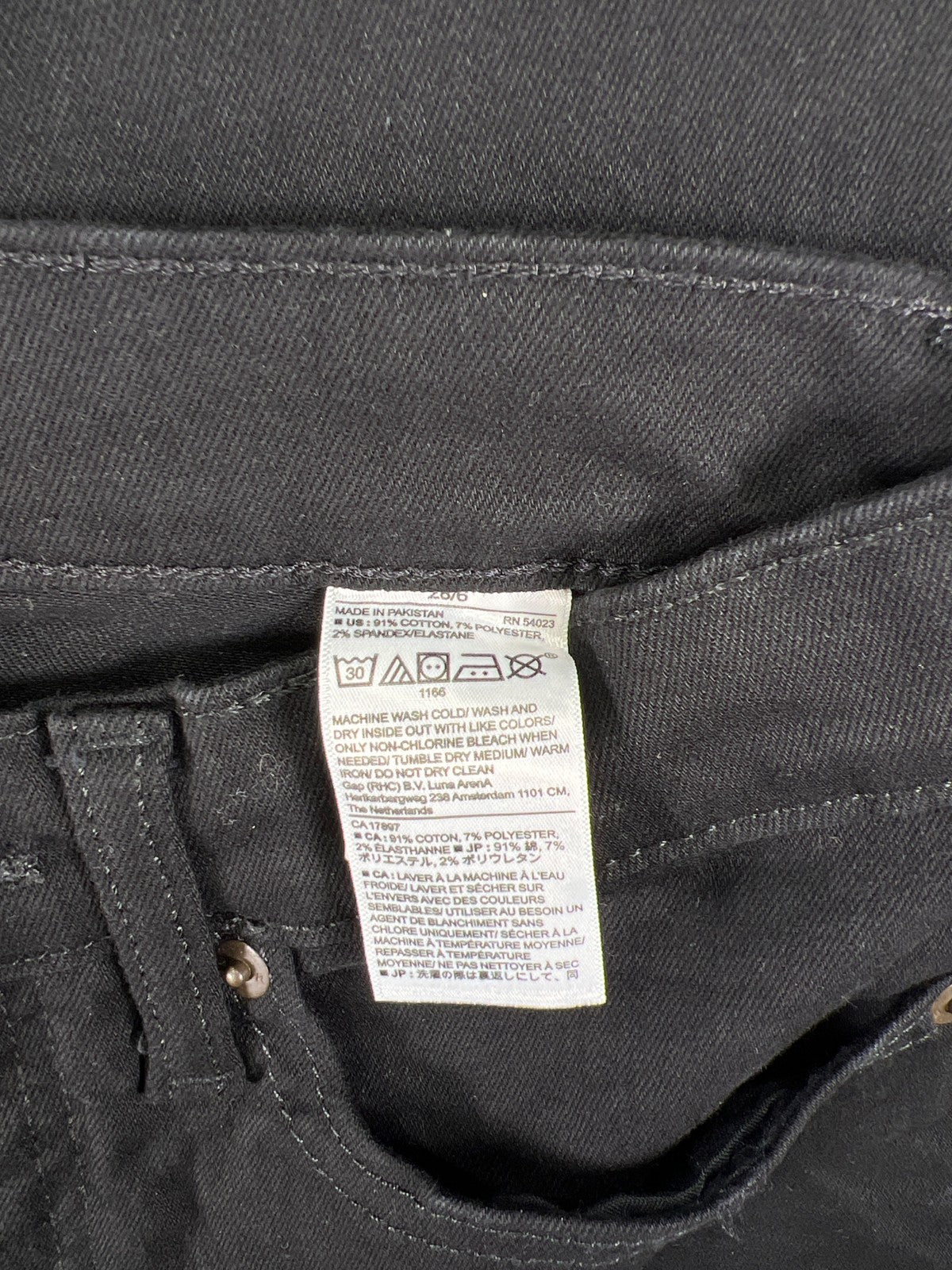 Banana Republic Women’s Black Curvy High Rise Skinny Denim Jeans - 28/6