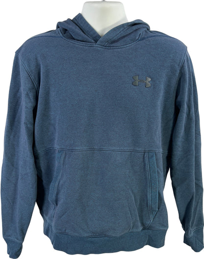 Under Armour Men’s Blue Fitted Threadborne ColdGear Pullover Sweatshirt - L