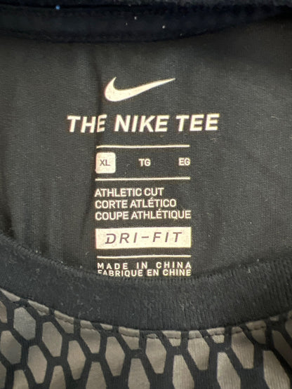 Nike Men’s Black KD Kevin Durant Short Sleeve Textured T-Shirt - XL