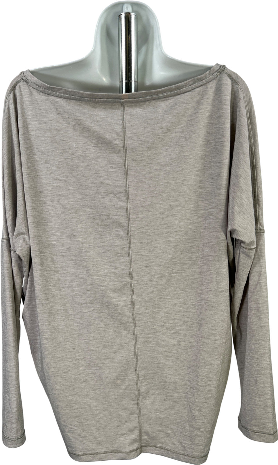 Athleta Women’s Gray Lightweight Crewneck Long Sleeve Shirt - S