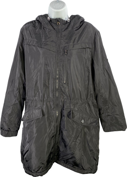 Lucky Brand Women’s Black Sherpa Lined Performance Parka Jacket - XL