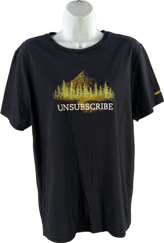 Merrell Women’s Black Graphic Unsubscribe Short Sleeve T-Shirt - S