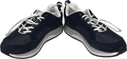 LL Bean Women’s Blue Suede Lace Up Walking Sneakers - 6.5