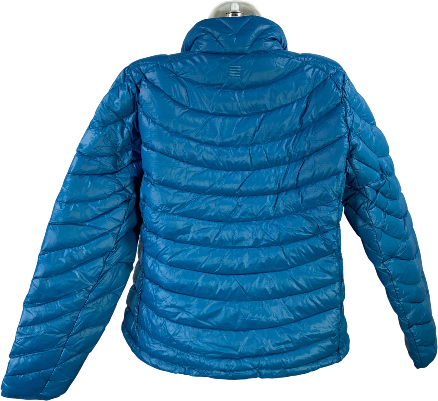 Lands End Women’s Blue Down Insulated Full Zip Puffer Jacket - M
