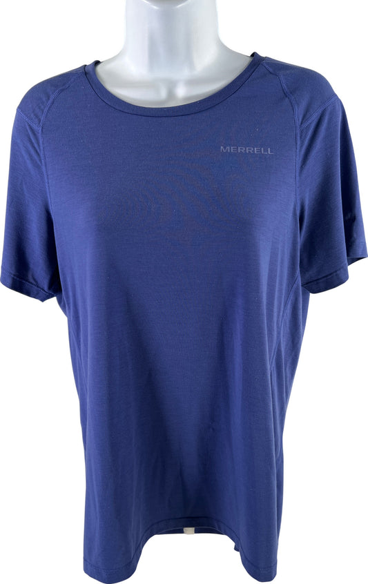 Merrell Women’s Blue Short Sleeve Athletic T-Shirt - M