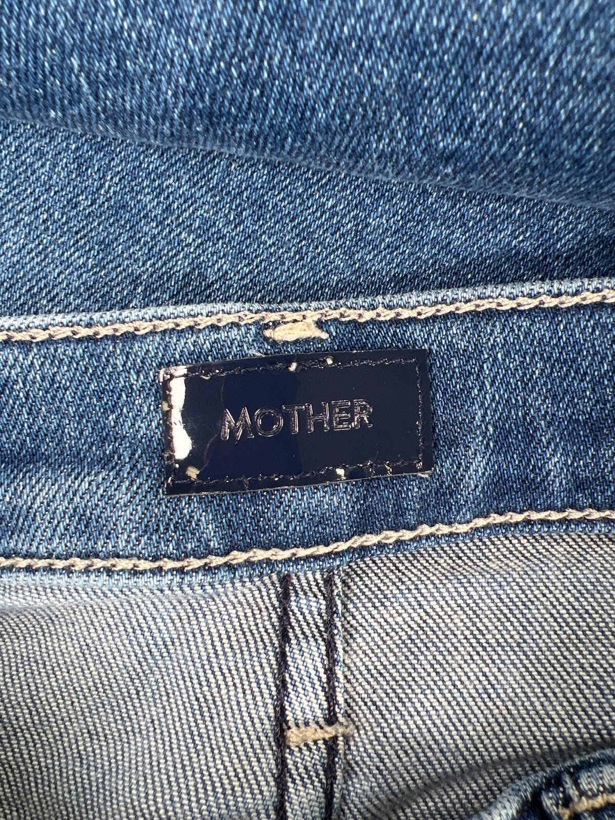 Mother Women’s Medium Wash The Insider Ankle Fray Denim Jeans - 27