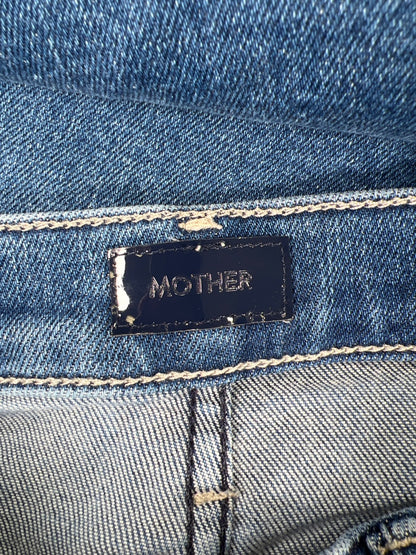 Mother Women’s Medium Wash The Insider Ankle Fray Denim Jeans - 27