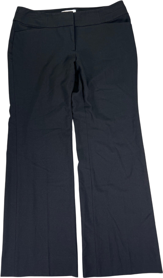 White House Black Market Women’s Black Boot Leg Dress Pants - 10 Short