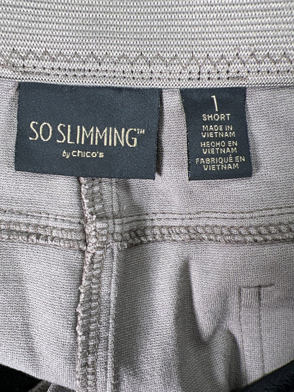 Chicos Women's So Slimming Stretch Pants - US 8 Short