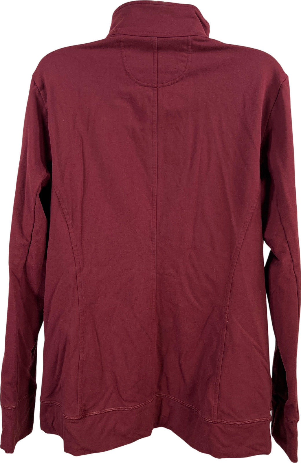 Duluth Trading Women’s Burgundy/Red Long Sleeve Athletic Shirt - L