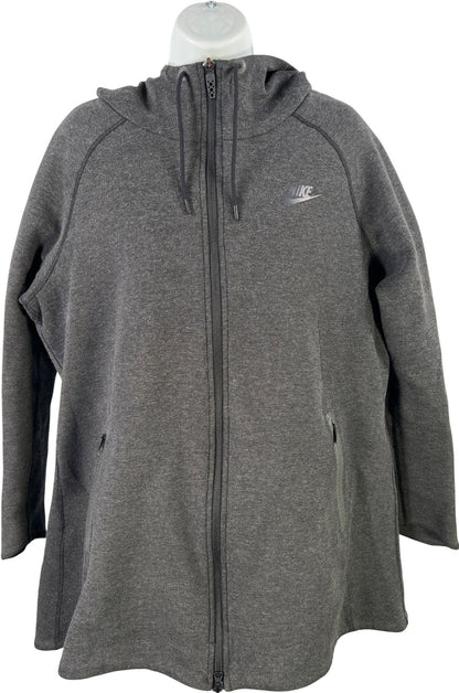 Nike Women’s Black Aeroloft Tech Fleece Parka Jacket - L