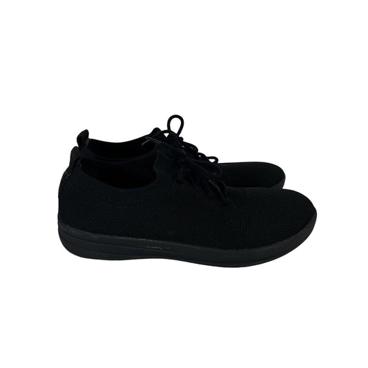 Fitflop Women's Black F-Sporty Uberknit Comfort Sneakers - 10