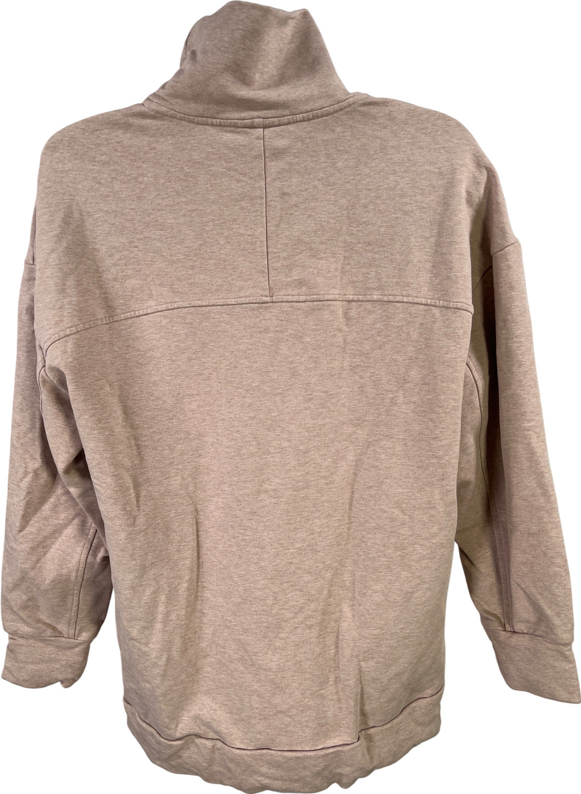 Varley Women’s Beige Cinch Waist Long Sleeve Athletic Shirt - S