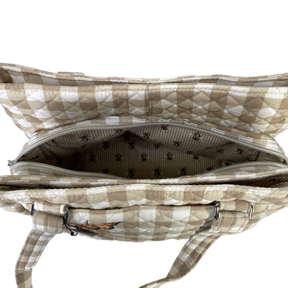 NEW Vera Bradley Peach Blossom Picnic Multi-Compartment Shoulder Bag