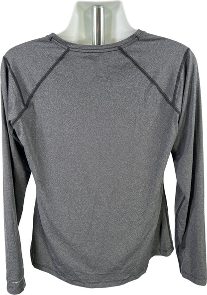 Columbia Men’s Gray Omni-Wick Long Sleeve Athletic Shirt - XL
