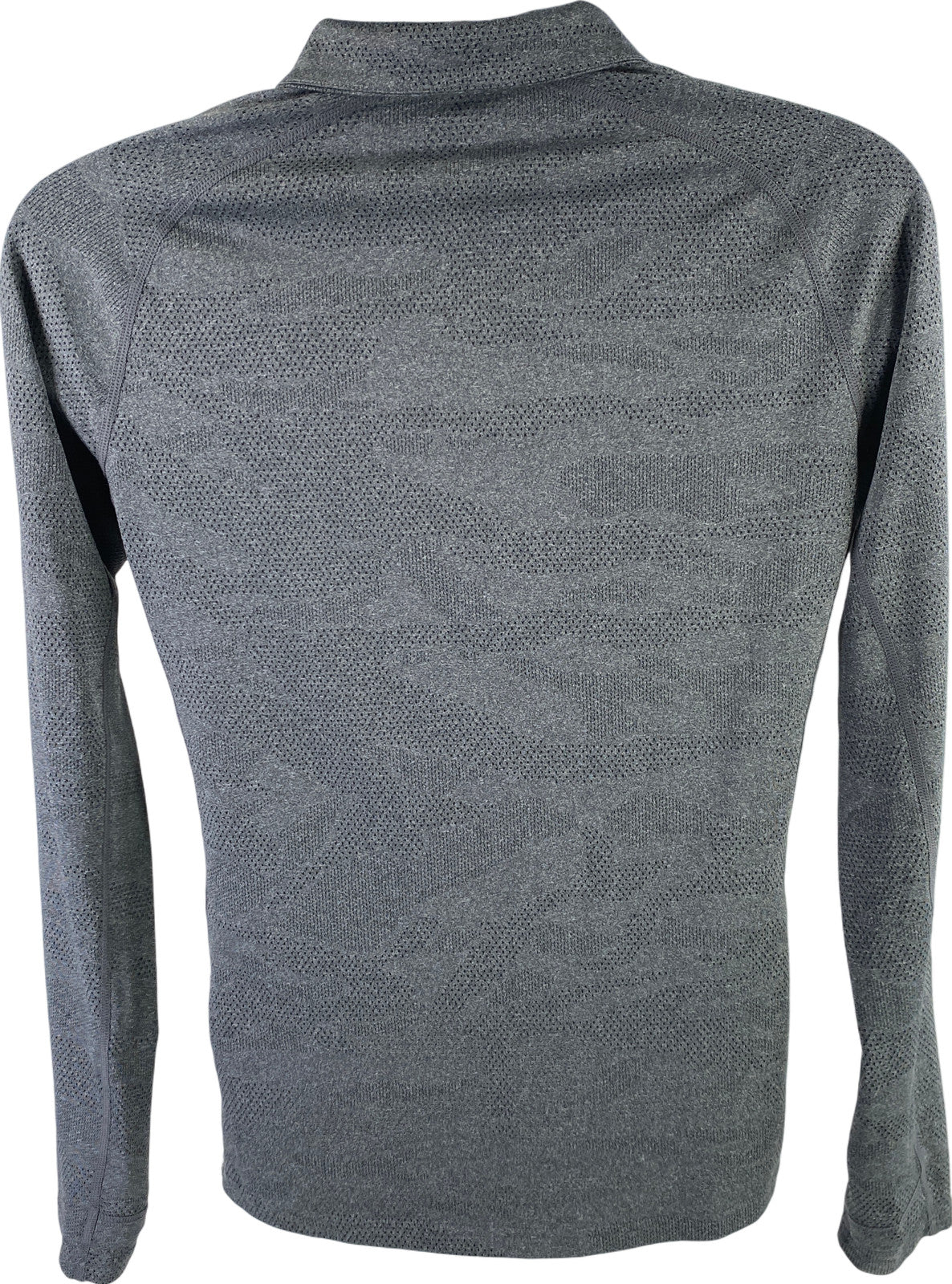 Merrell Men’s Gray Vented Long Sleeve 1/4 Zip Pullover Athletic Shirt - S