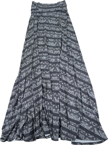 Athleta Women’s Gray Pull On Long Maxi Skirt - S