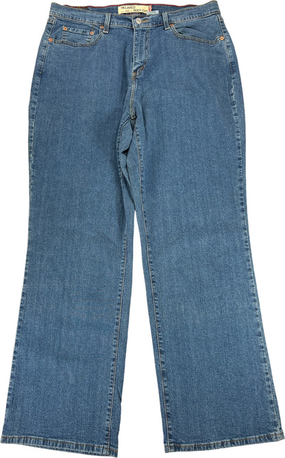 Levi’s Women’s Medium Wash 550 Relaxed Bootcut Denim Jeans - 18