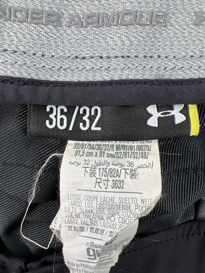 Under Armour Men’s Black Drive Golf Athletic Pants - 36x32