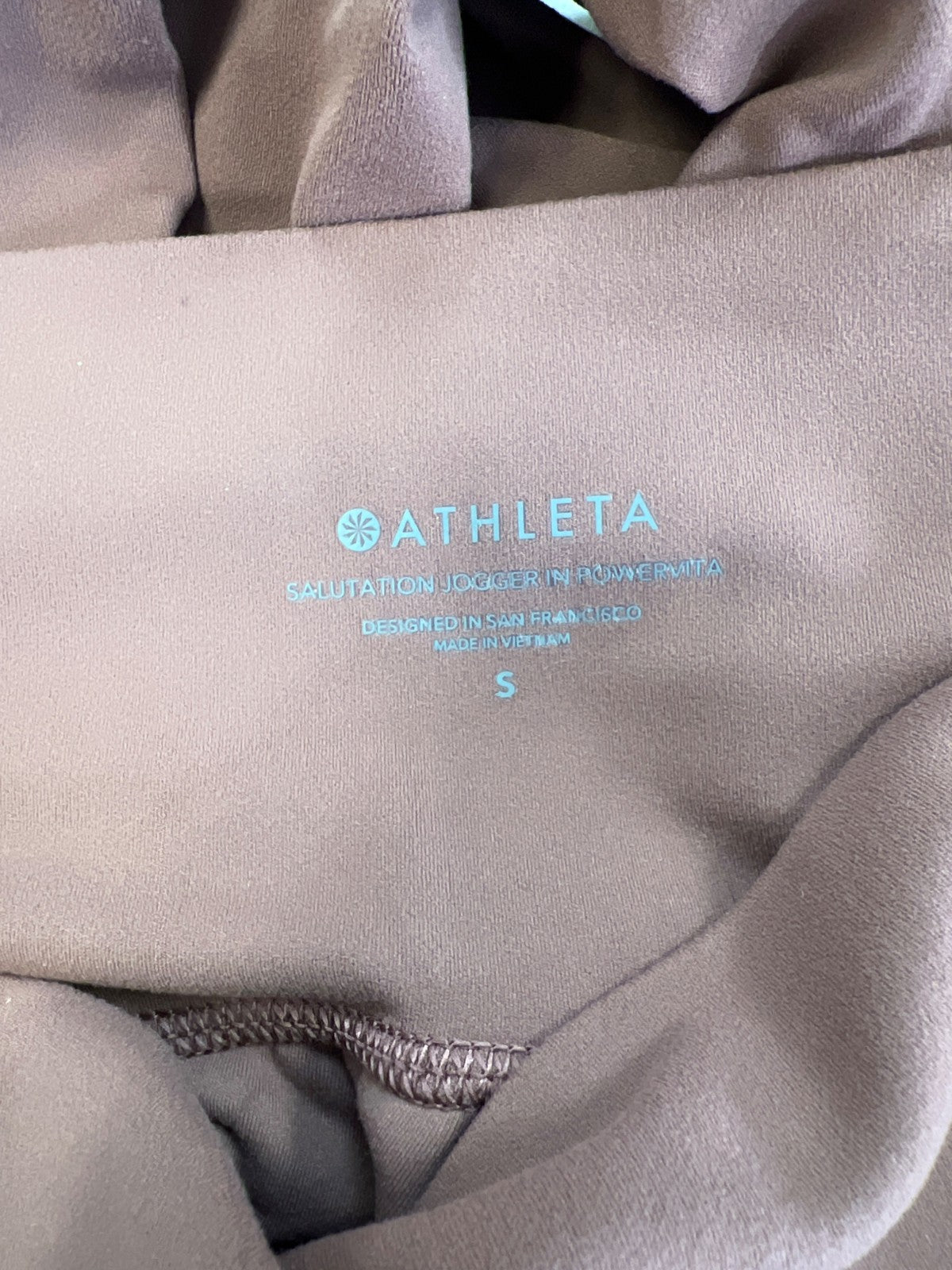 Athleta Women’s Dusty Rose High Waist Salutation Jogger Pants - S