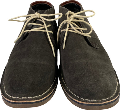 Kenneth Cole Reaction Men’s Gray Suede Desert Wind Chukka Shoes - 12