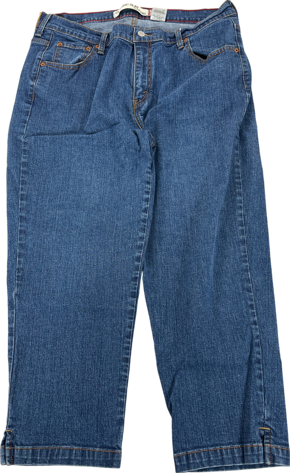 Levi’s Women’s Medium Wash Classic Slim Capri Jeans - 18