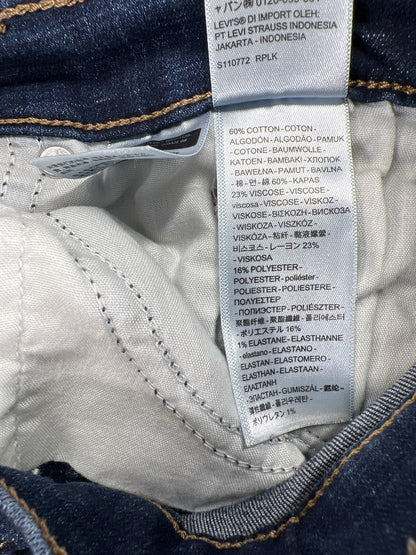 Levi’s Women’s Dark Wash Classic Straight Denim Jeans - 26