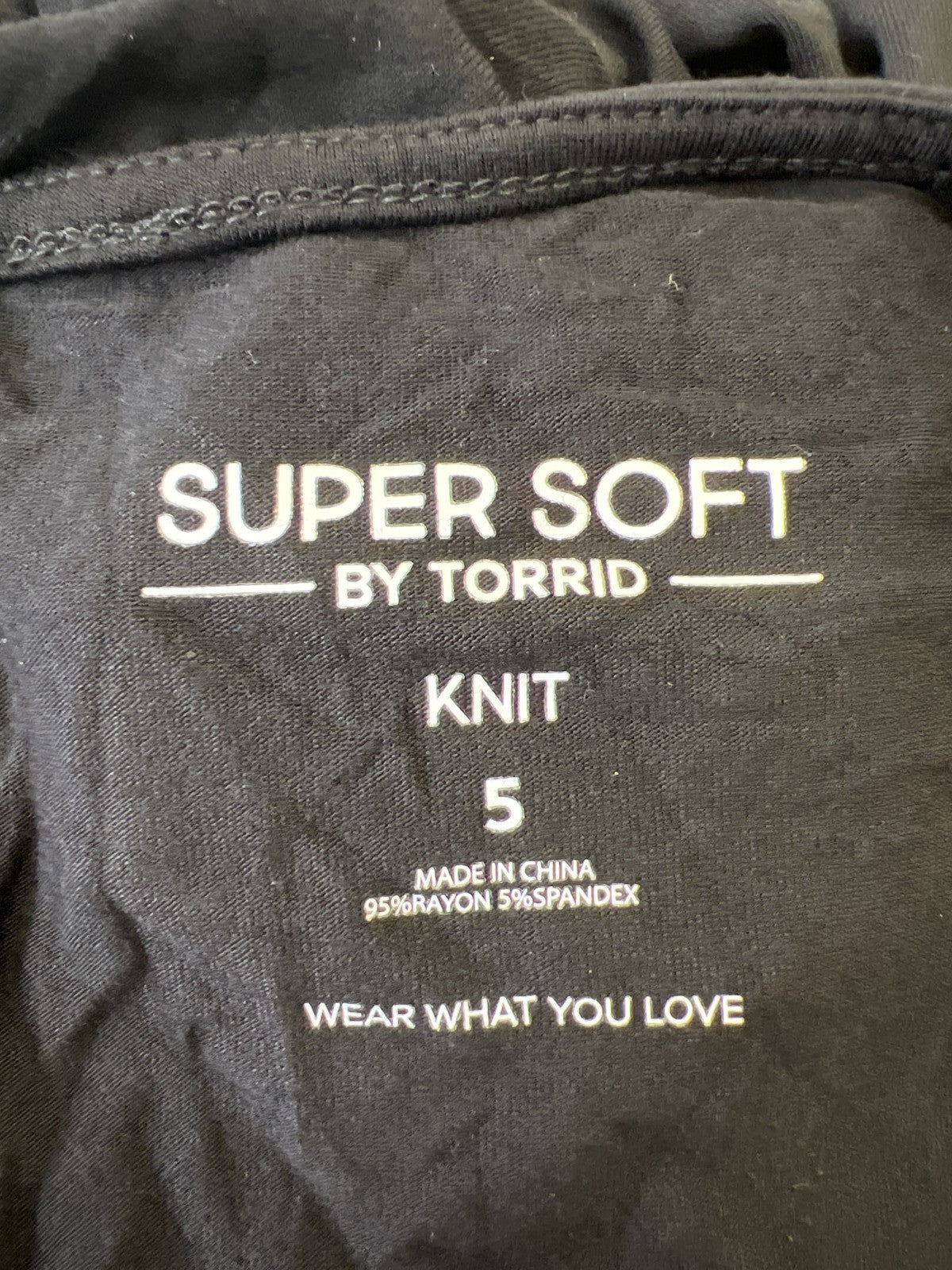 Torrid Women’s Black Short Sleeve Super Soft Knit V-Neck Short Romper - Plus 5