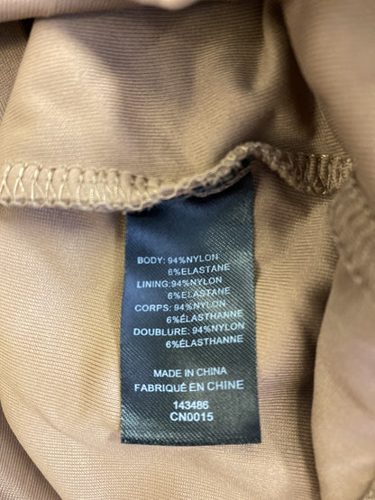 Tahrari Women’s Brown Modern Essentials Sleeveless Tank Top - M