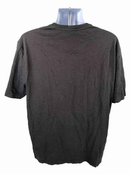 Tommy Bahama Men's Black 100% Pima Cotton Short Sleeve T-Shirt - L