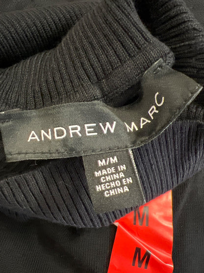 Andrew Marc Women’s Black Long Sleeve Turtleneck Sweater - M