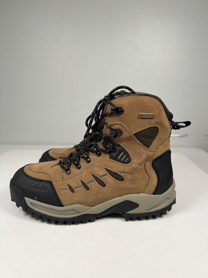 Cabela’s Men’s Tan/Beige Suede Snow Runner Waterproof Hiking Boots - 10 D