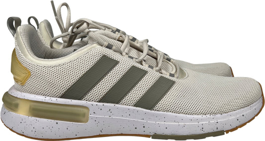 Adidas Men’s White/White Couldfoam Lace Up Athletic Shoes - 11